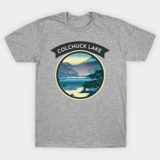 Cool Vintage Colchuck Lake For Mountain Hiking Backpacker Lover T-Shirt